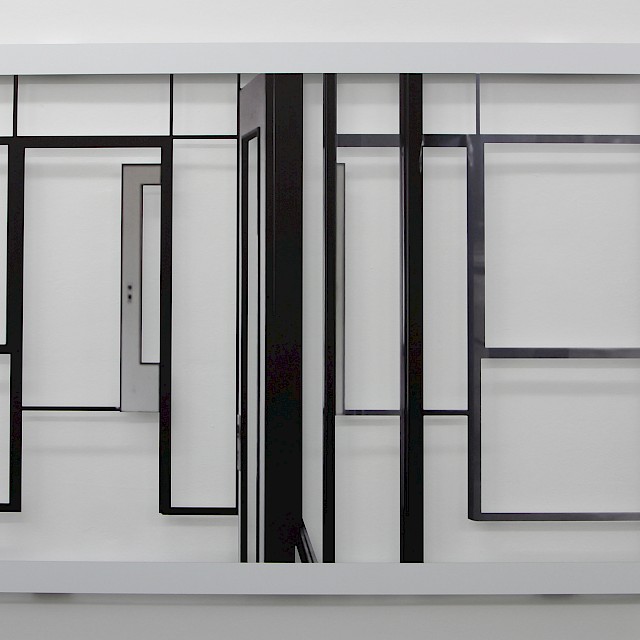 Raum 2 (TB/F 132), 2013, Cut-Out Photography on Alubond, 141 x 196,5 cm