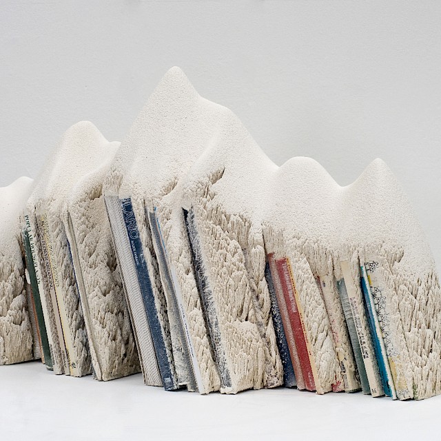 Range (JC/S 33), 2012, Paper and Plaster, 86 x 54 x 26 cm