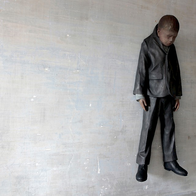 Jonas (SM/S 4), 2011, Patinated Bronze, H 120 cm