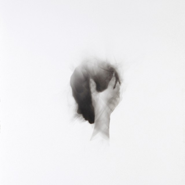 Smoke Drawings (SM/P 7), 2012-2013, Smoke and Wax, 57 x 34,5 cm