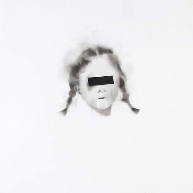 Smoke Drawings (SM/P 8), 2012-2013, Smoke and Wax, 57 x 34,5 cm