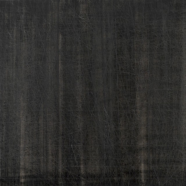 WV 45/10 Nach "Pinturas Negras", Goya (LB/P 49), 2010-2013, Oil Pen, Etching Needle, Indian Ink, Oil on Cardboard, 74 x 99 cm