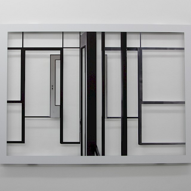 Raum 2 (TB/F 132), 2013, Cut-Out Photography on Alubond, 141 x 196,5 cm