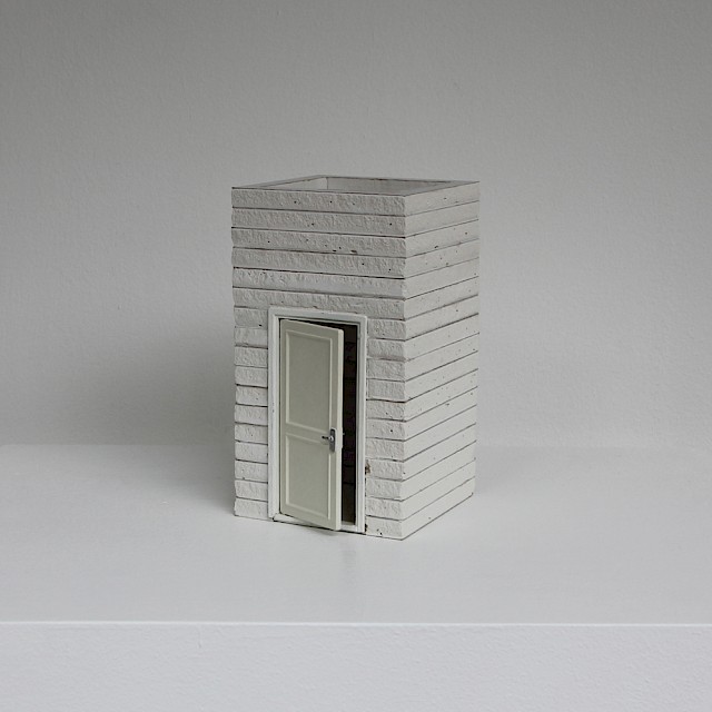 Ohne Titel (TB/S 37), 2013, Plasterboard, 21,5 x 12 x 12 cm