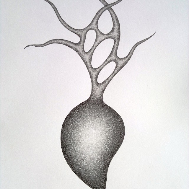 Rashad Carré, Untitled (RC/P 2), 2013, Graphite on Paper, 42 x 29,7 cm