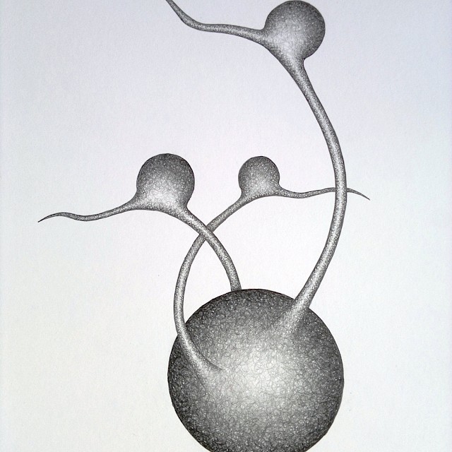 Rashad Carré, Untitled (RC/P 4), 2013, Graphite on Paper, 42 x 29,7 cm