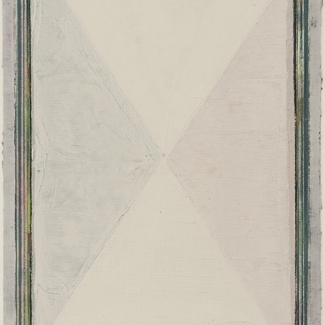 Pius Fox, Untitled (PF/P 9), 2013, Oil on Paper, 24 x 17 cm