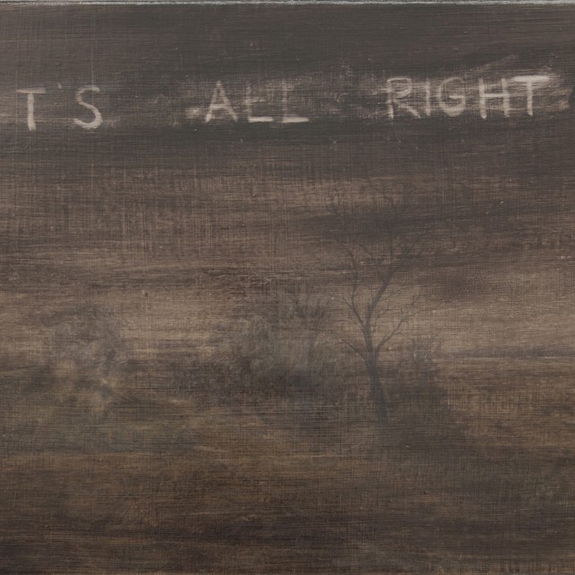 It's All Right (NS/M 42), 2013, Oil on Canvas, 55 x 80 cm