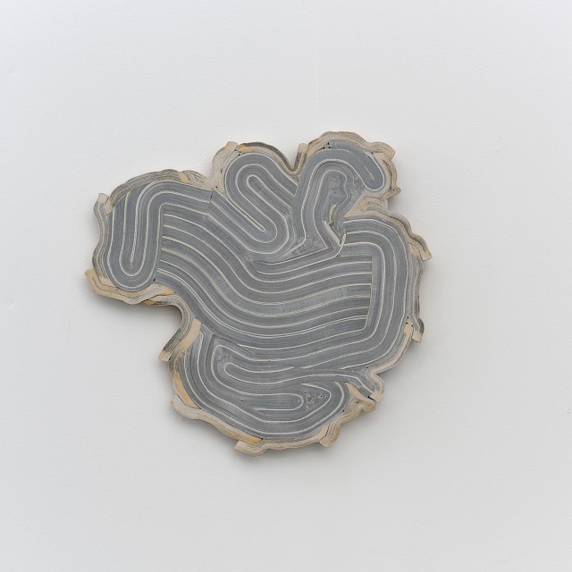 Extinction, Evolution and the End around Leni Riefenstahl (JC/S 75), 2014, Paper and Wood, 45,5 x 44,5 x 1,5 cm