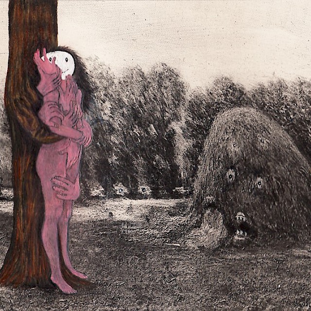 o.T. (Le Prélude) (KR/P 3), 2015, Collage, 10 x 12,5 cm