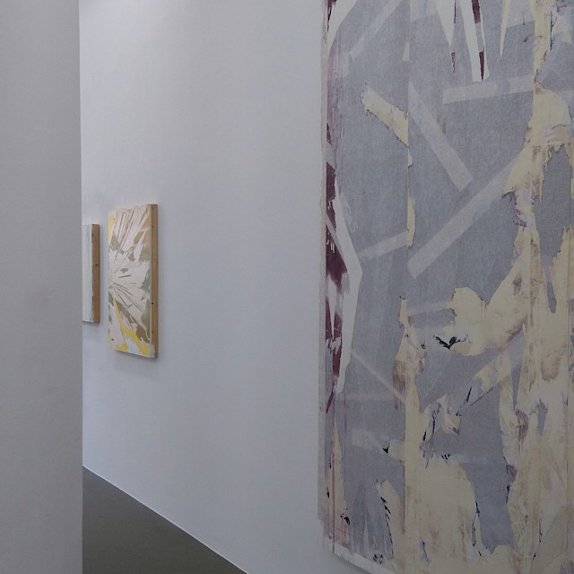 Walking the Line VII | installation view, Galerie Martin Kudlek, Cologne