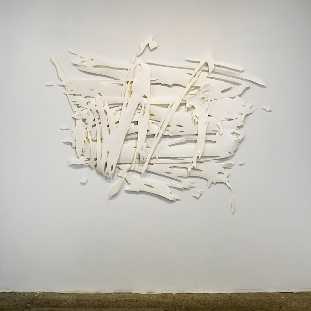 Ohne Titel (#1147), 2011, Papier geschnitten, 135 x 170 x 5 cm