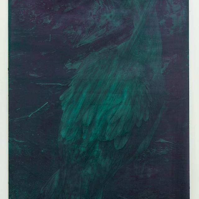 Birde Vaheerswynghels (BV/P 2), Untitled, 2016, Pigment, 262 x 150 cm