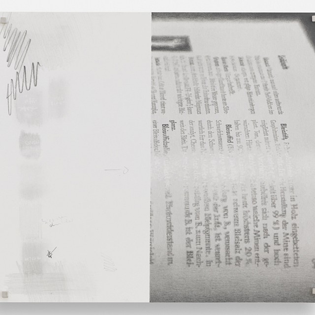 Philip Loersch, Löe und Stachelschein (PL/ 1), 2014, Pencil on Paper, 24,5cm x 27,5cm