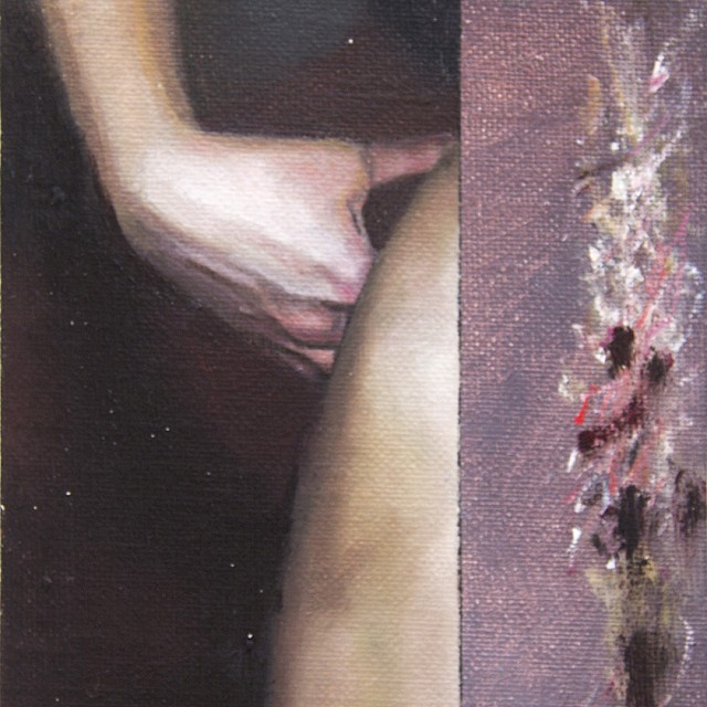 Le Corps Découpé, 2013, Oil on Linen on Wood