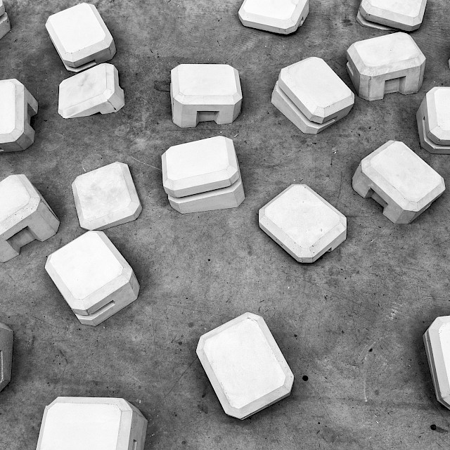 Regelbau Collapse, Variable dimensions and proposals, Concrete, 2017