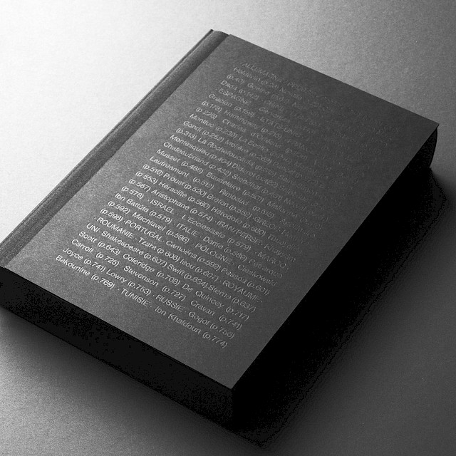 Corps 1: Guy Debord, Installation, Limited edition book with 12 copies + 5 AP, With A. Farina & G. Leger 2013, Courtesy Collectif Anonyme