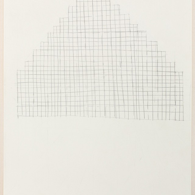 German Stegmaier, o.T. (GS/P 1), 2001/18, Pencil on Paper, 29,6 cm x 23 m