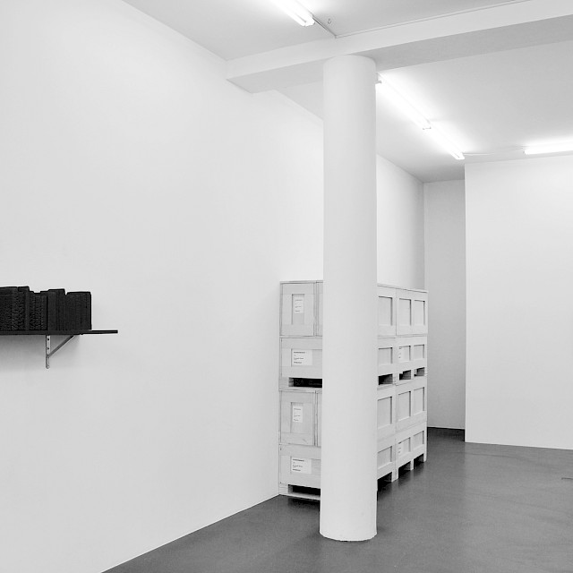 Versuche aus der Literatur und Moral | Installation view, Galerie Martin Kudlek, Cologne