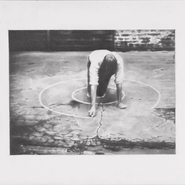 o.T. (CV/P 263), 2018, Pencil on Paper, 29.7 x 40 cm