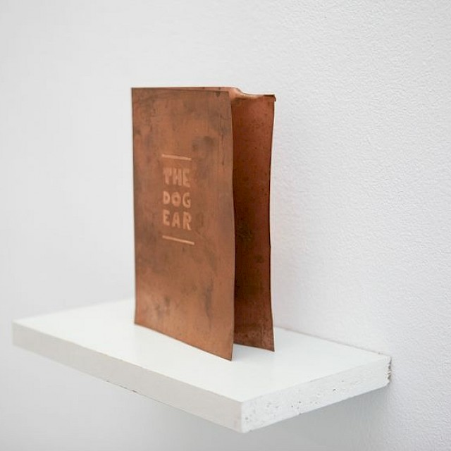 The Dog Ear (GSCH/O 2), 2018, Kupfer, 21 x 15 x 4,5