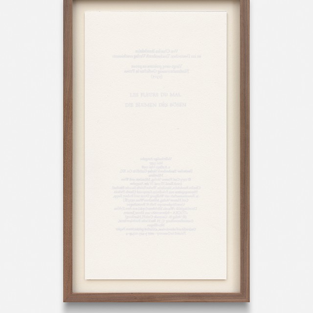 Böse Blumen (PL/P 6), 2016, Bleistift auf Papier, 21 x 11,5 cm