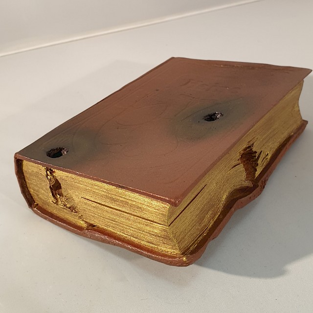 o.T. (VL/O 1), 2019, Polyurethan, Lack, 16,5 x 11,5 x 5 cm