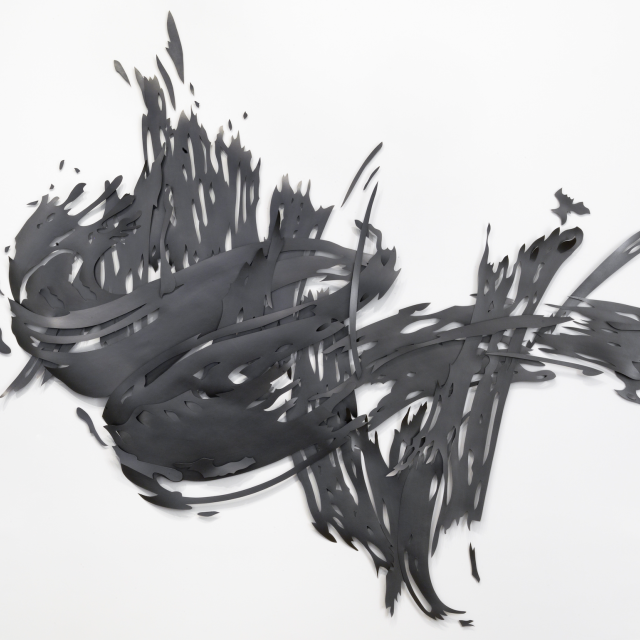 Ohne Titel (#1148G), 2011, Graphit auf Aquarellpapier, 215 x 270 x 5 cm