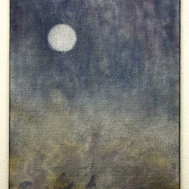 Niels Sievers "Trans Europa Express", 2020, 55 x 70cm, oil and spray paint on canvas