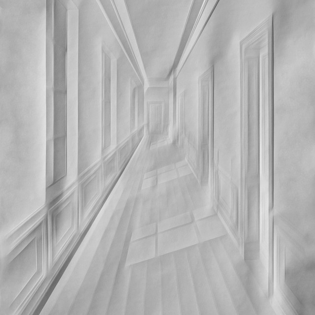 Untitled (Licht in Korridor)