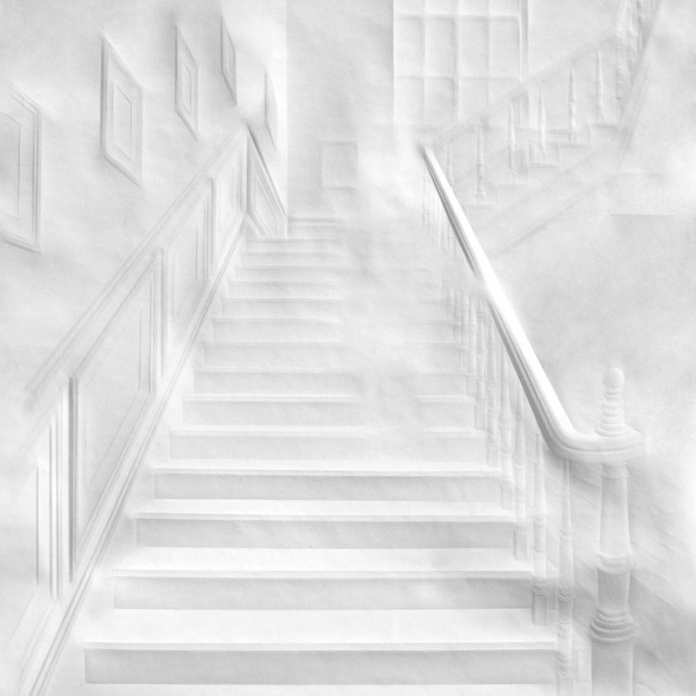 Untitled (Schatten auf Treppe)