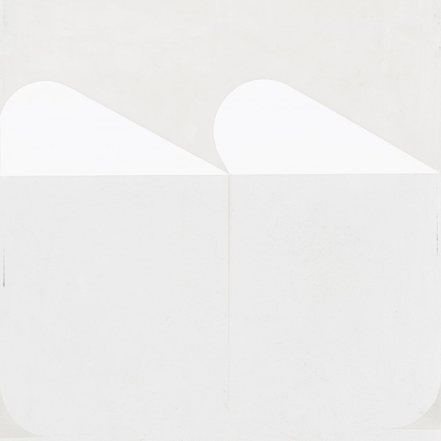 1950, 2019, Wachs, Papier, Lack, 40,5 x 29,7 cm