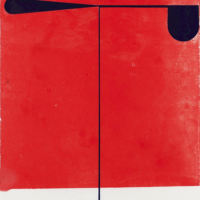 2106, 2021, Wachs, Papier, Lack, 40,5 x 29,7 cm