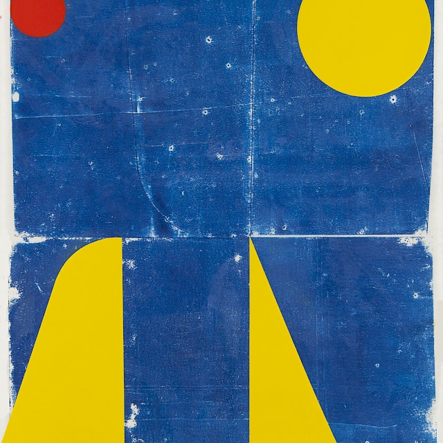 M 21012, 2021, Wachs, Papier, Lack, 57 x 41,5 cm