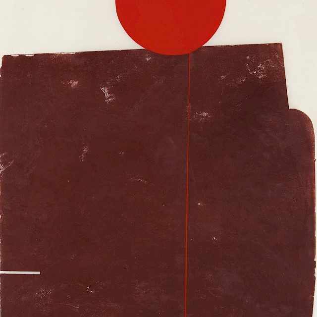 M 2102, 2021, Wachs, Papier, Lack, 57 x 41,5 cm