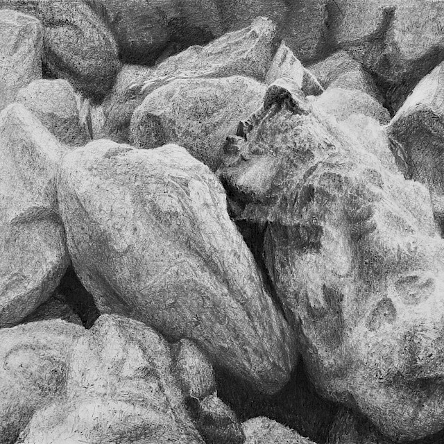 composition with cliffs