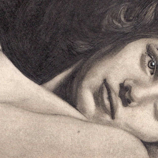 "Inga ostunat 2" ,2023 , Bleistift,Tusche