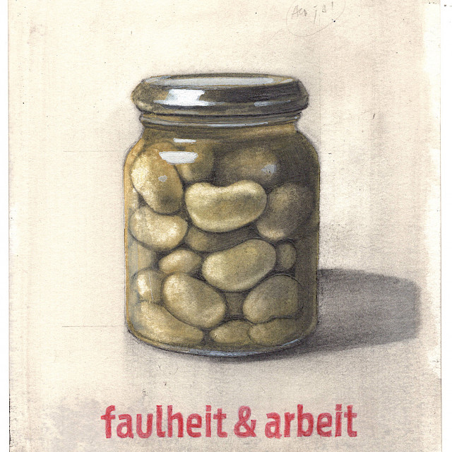 Dicke Bohnen mit .......