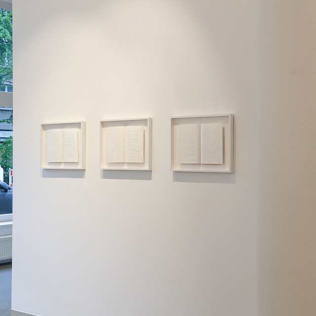 Tagebücher (Exhibition view)