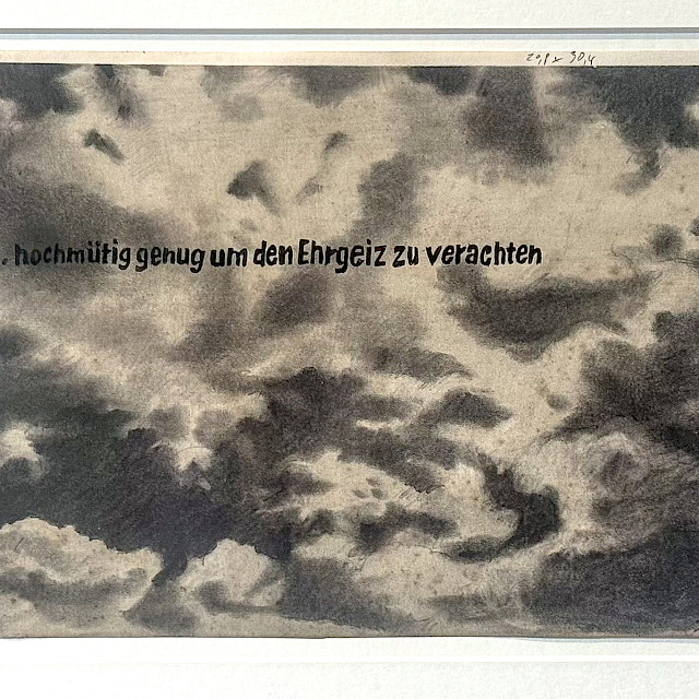 ...hochmütig genug um den Ehrgeiz zu verachten